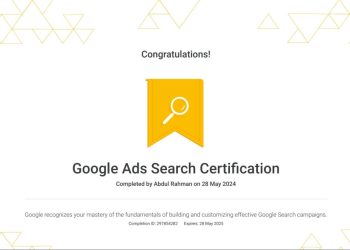 google ads certificate